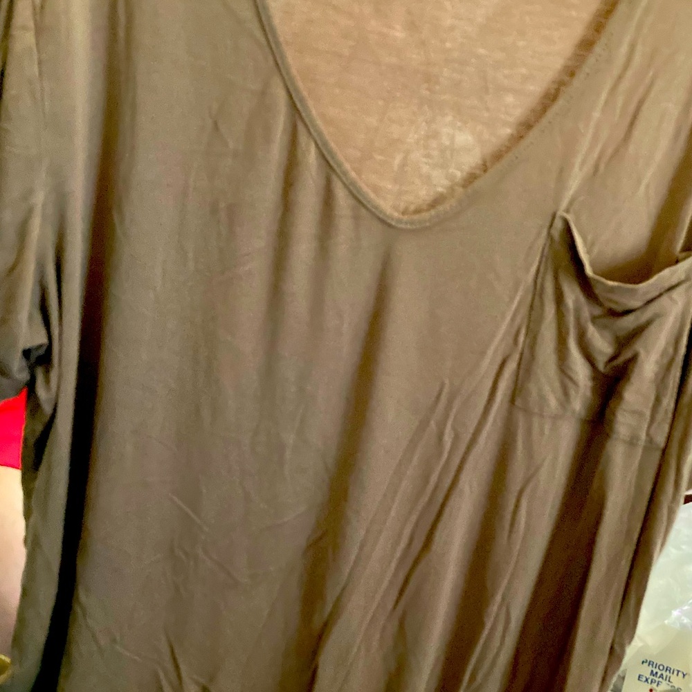 Allegra xl t shirt with pocket